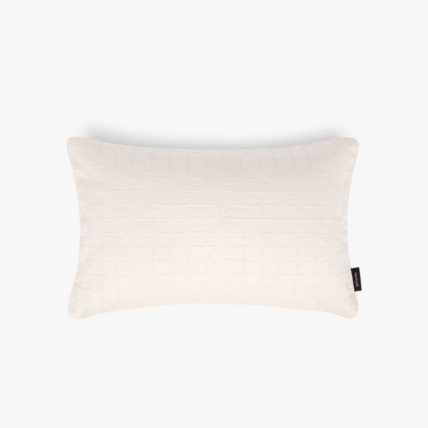 Cushion cover white 30x50cm GRANADA