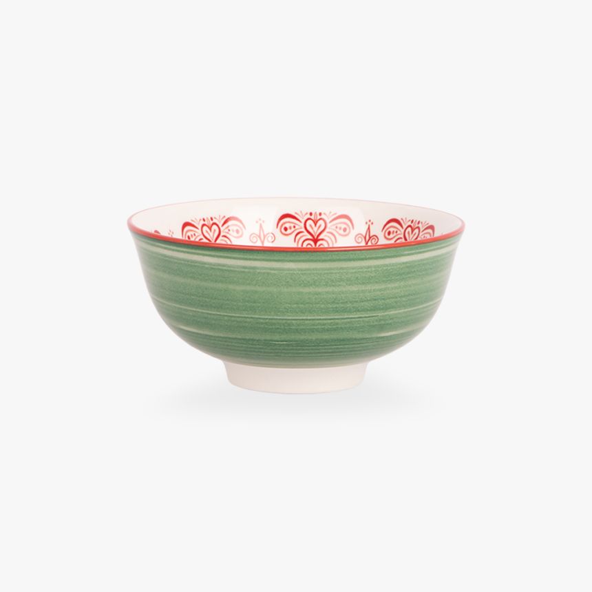 Geo Green Plate 12 cm ASIA