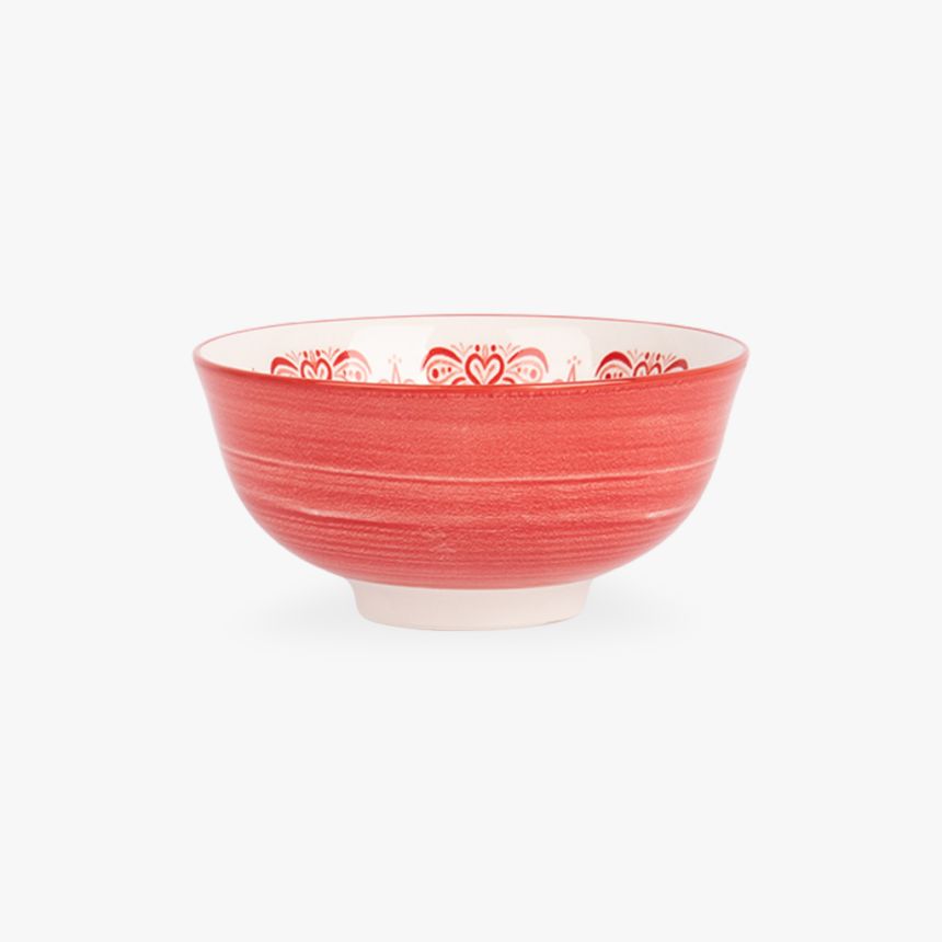 Geo Red bowl 12 cm ASIA