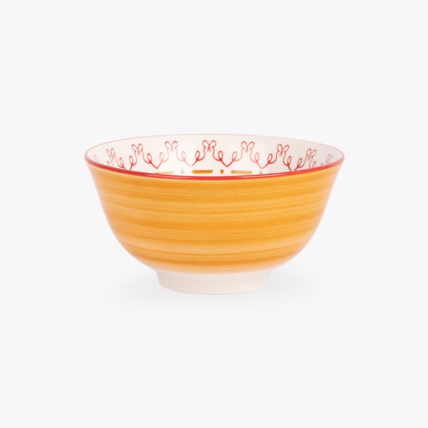 Geo Yellow bowl 15,5 cm ASIA