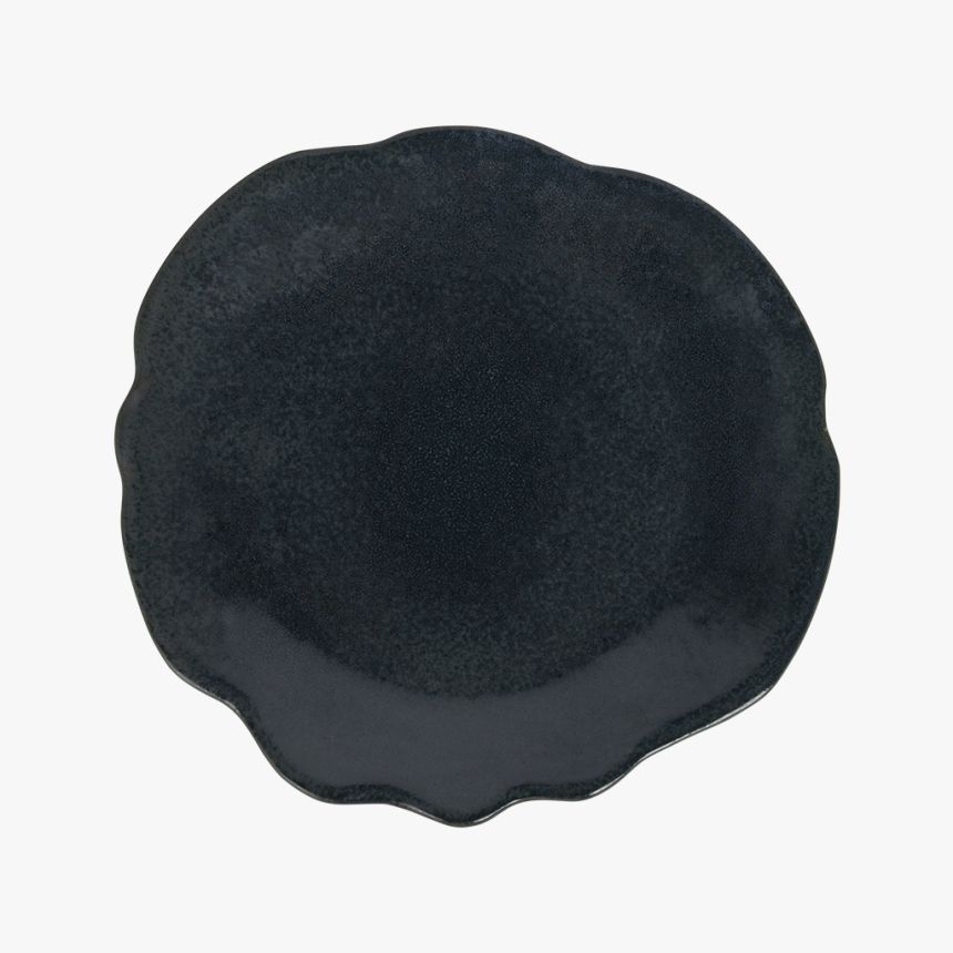 Decorative plate blue 29x27 cm MARÉ