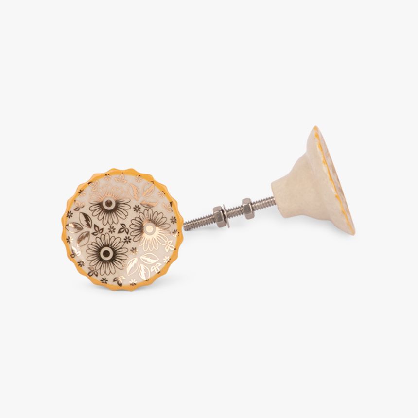 Drawer Knob yellow THANE