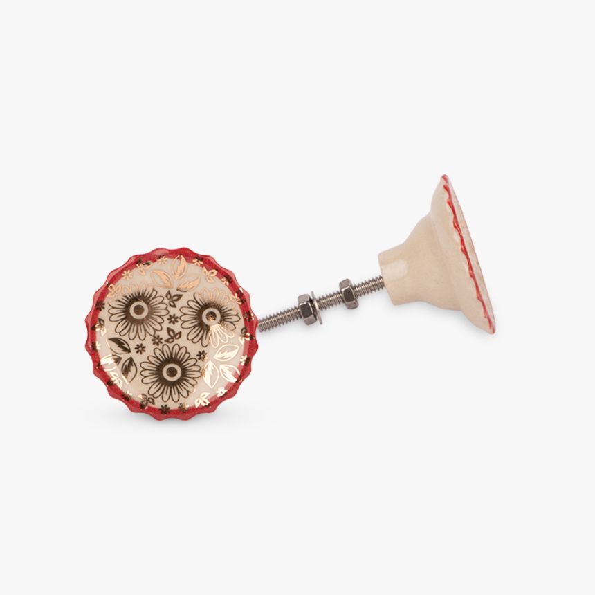 Drawer Knob red THANE