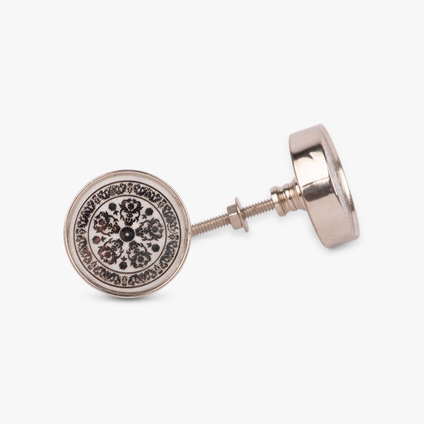 Drawer Knob silver THANE