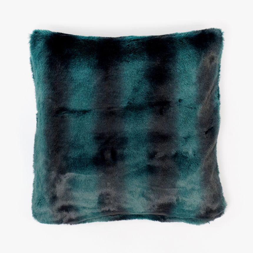 Cushion cover eco stripes petroleum 40x40 cm YORK